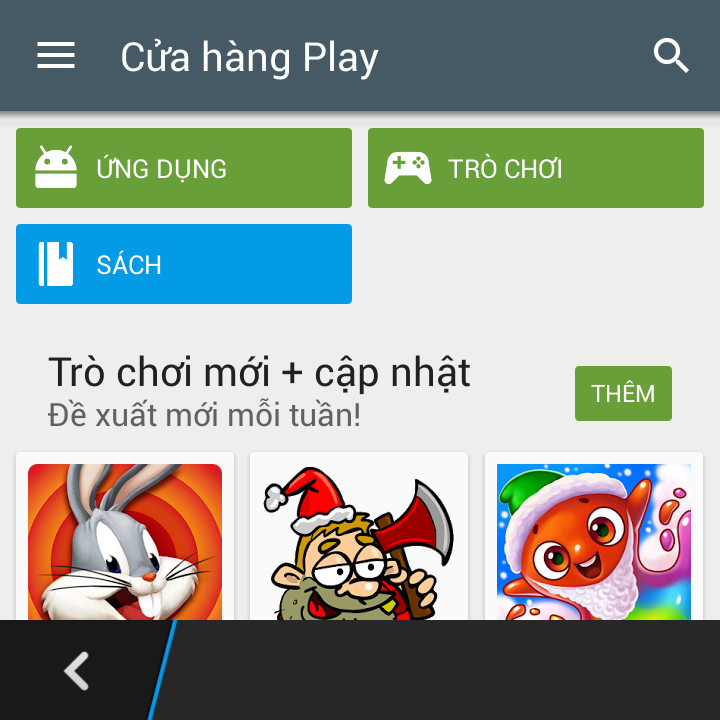 cửa h&agrave;ng CH Play
